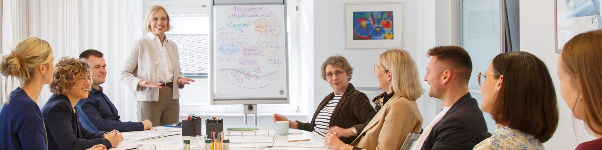 zufriedene Teilnehmer der Coaching Ausbildung